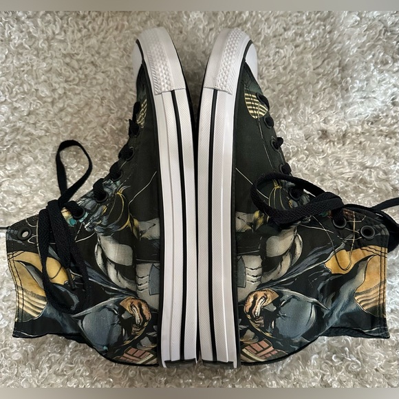 NWT Converse Batman Hip Tops - Picture 5 of 13